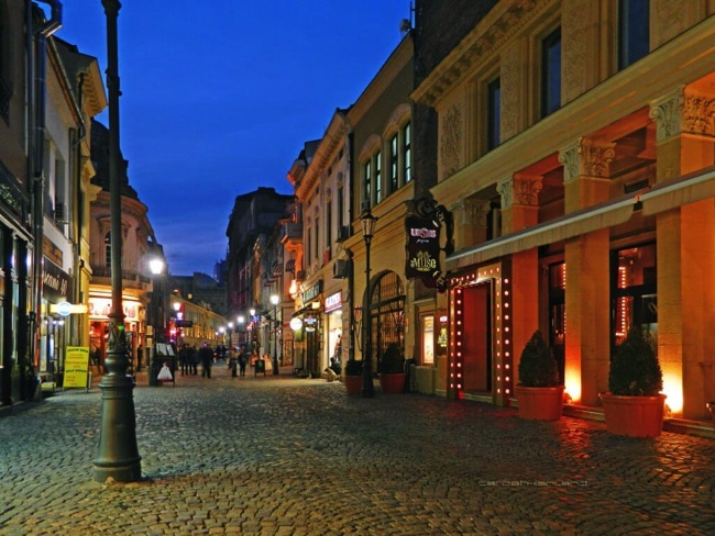 Lipscani street_Bucharest Old Town