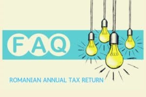 romanian annual tax return - faq