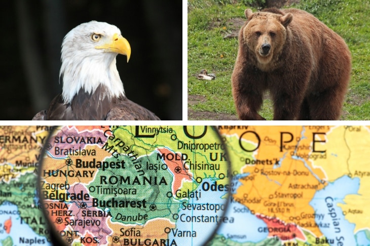 Romania between West and East